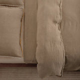 Flocca Linen Pillowcase - Brun