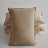 Flocca Linen Pillowcase - Carmel