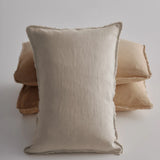 Flocca Linen Pillowcase - Sable