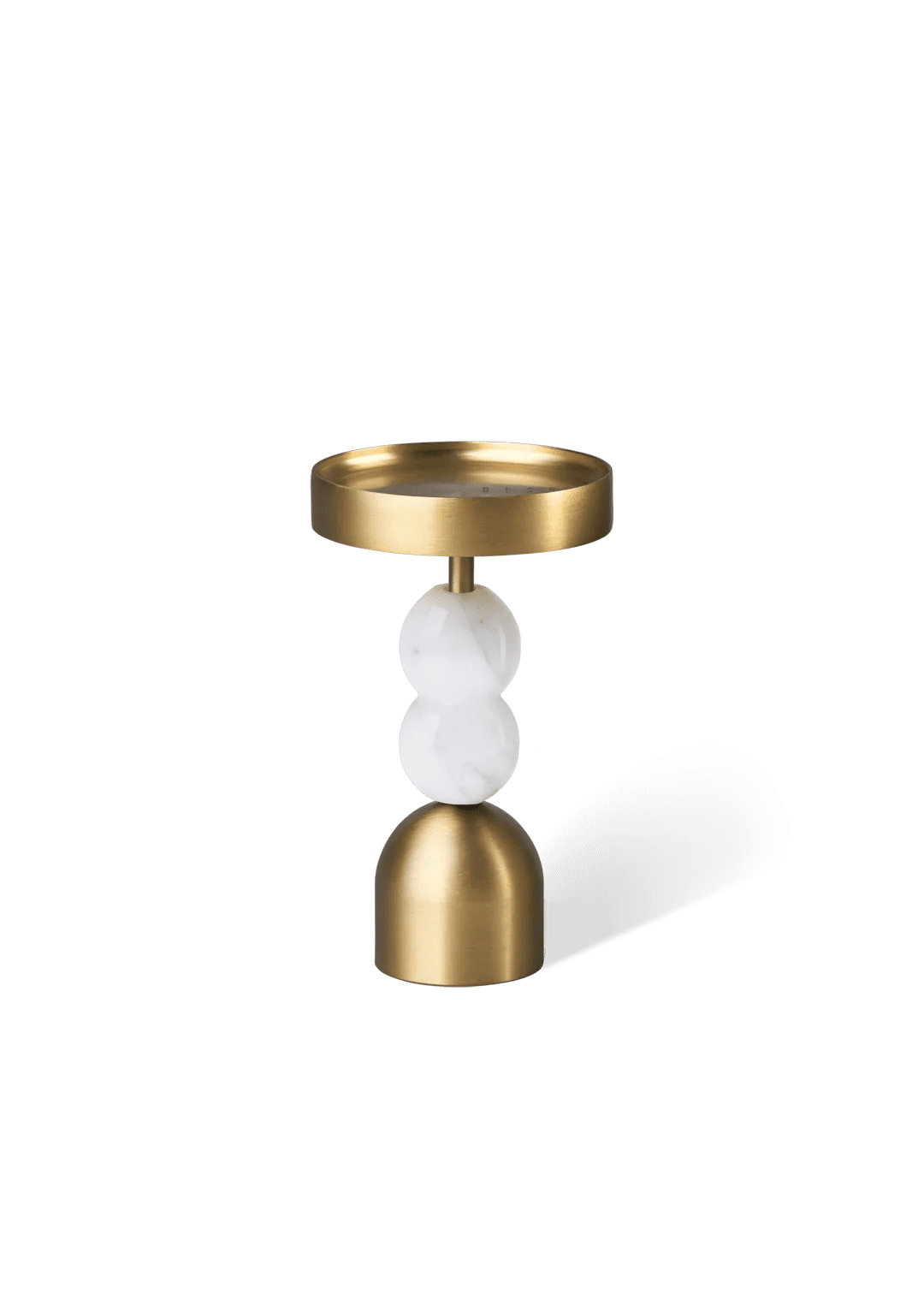 GOURD-GEOUS CANDLE HOLDER - MEDIUM WHITE | Creeping Fig