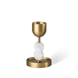 GOURD-GEOUS CANDLE HOLDER - MEDIUM WHITE | Creeping Fig