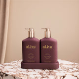 LIMITED EDITION WASH & LOTION DUO + TRAY - SWEET PLUM & BERRIES