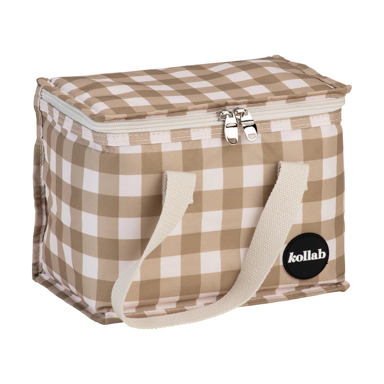 Holiday Lunch Box Olive Check | Creeping Fig