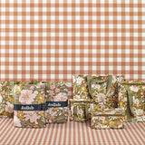 Market Bag Khaki Floral