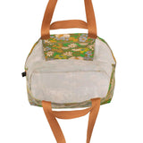 Shopper Tote Sage x Clare & Kollab Floria
