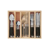 LAGUILOE SILHOUETTE 24P CUTLERY SET - BLACK | Creeping Fig