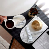 ARCH STONE TRIVET | Arabescato | Creeping Fig