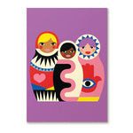 KIDS PAINT BY NUMBERS KIT - BABUSHKAS | Creeping Fig