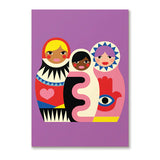 KIDS PAINT BY NUMBERS KIT - BABUSHKAS | Creeping Fig
