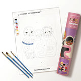 KIDS PAINT BY NUMBERS KIT - BABUSHKAS | Creeping Fig