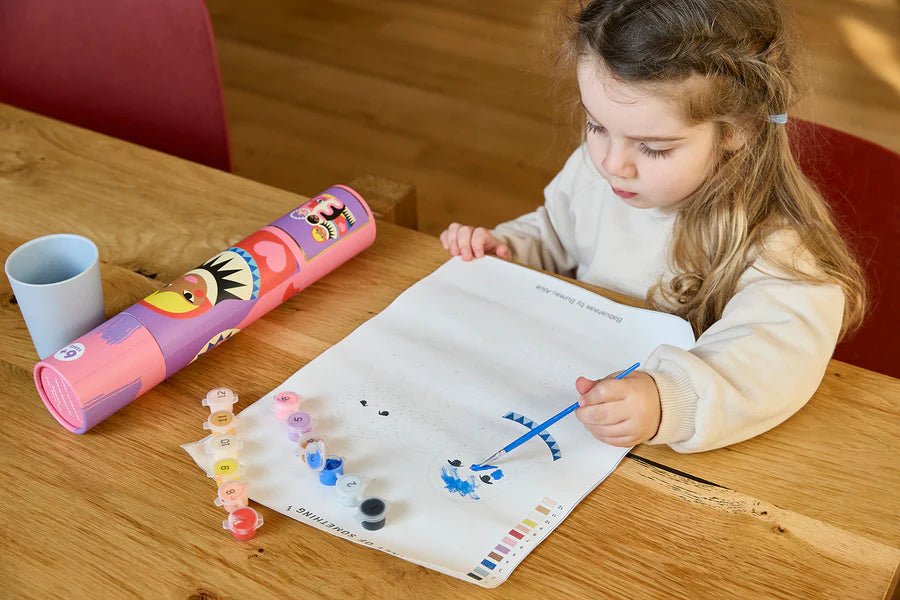 KIDS PAINT BY NUMBERS KIT - BABUSHKAS | Creeping Fig
