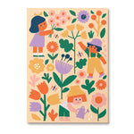KIDS PAINT BY NUMBERS KIT - FLOWER PATCH | Creeping Fig