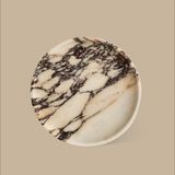 LINEA ROUND MARBLE TRAY