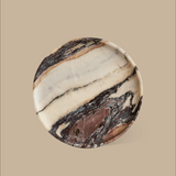 LINEA ROUND MARBLE TRAY