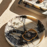 LINEA ROUND MARBLE TRAY