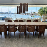 American Oak Dining Table – 390cm | Creeping Fig