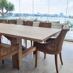 American Oak Dining Table – 390cm | Creeping Fig