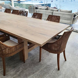 American Oak Dining Table – 390cm | Creeping Fig