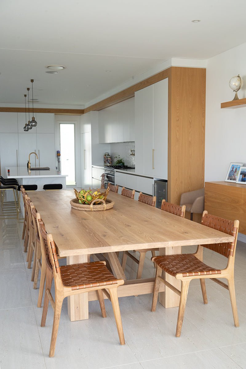 American Oak Dining Table – 390cm | Creeping Fig