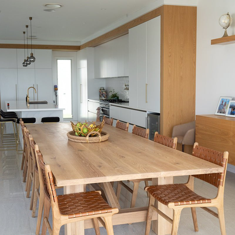 American Oak Dining Table – 390cm | Creeping Fig