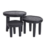 Noa Side Table Black - Small | Creeping Fig