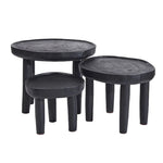 Noa Side Table Black - Medium | Creeping Fig