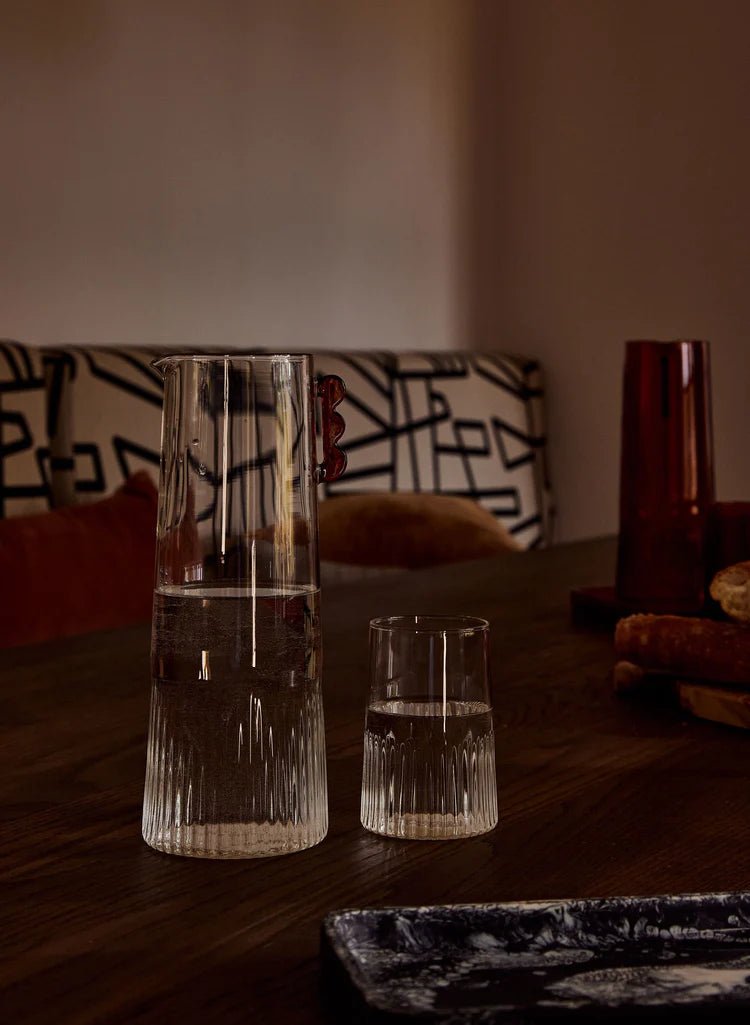 Kairos Water Glass | Clear | Set of 2 | Creeping Fig
