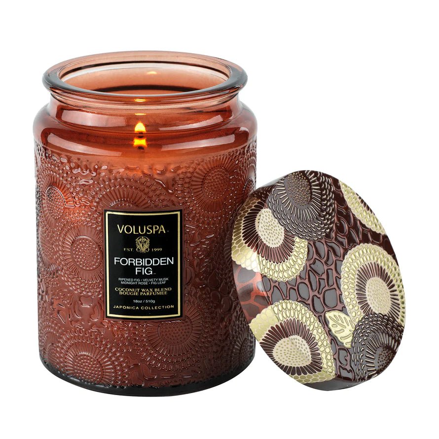 Forbidden Fig Large Jar Candle | Creeping Fig