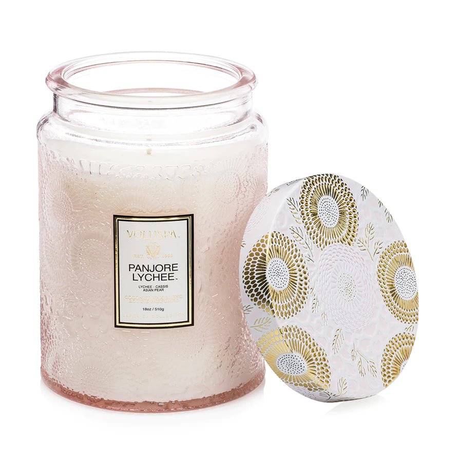 Panjore Lychee Large Jar Candle | Creeping Fig