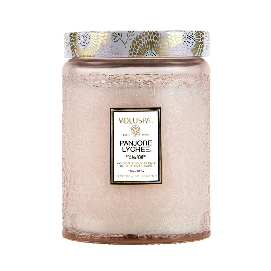 Panjore Lychee Large Jar Candle | Creeping Fig