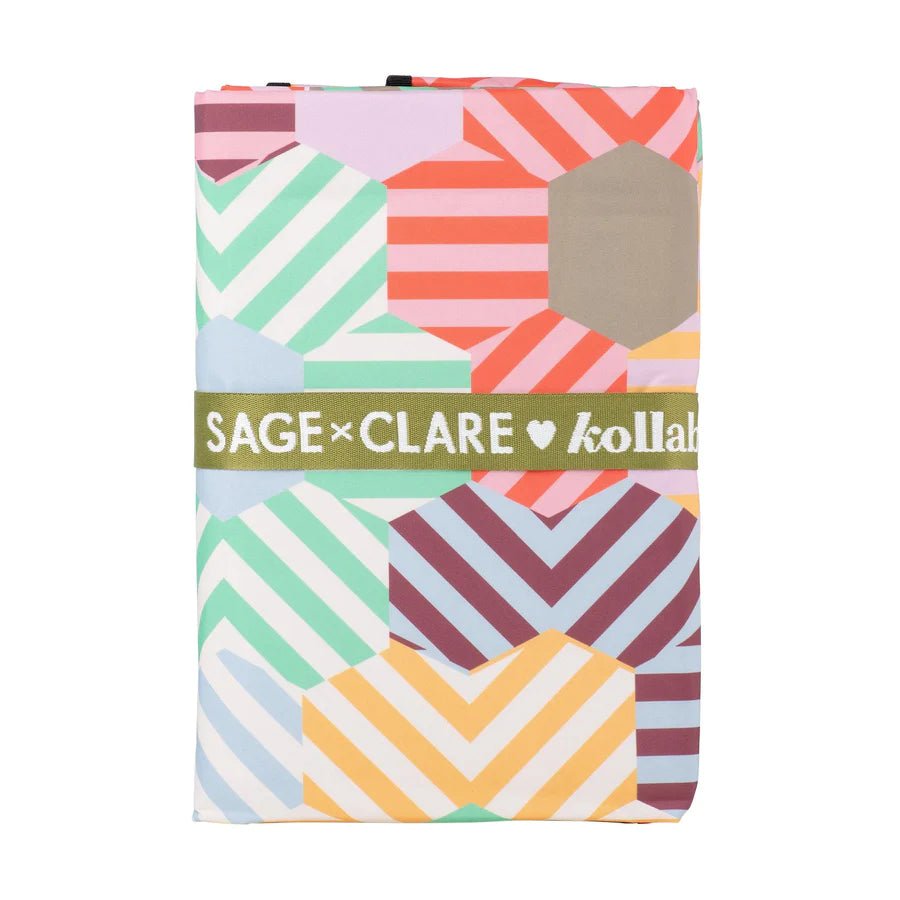 Picnic Mat Sage x Clare & Kollab Tessa | Creeping Fig