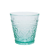 Filigree Drinking Glass - Sea Green