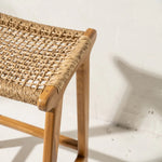 PREORDER - KHAIRI WOVEN OUTDOOR BARSTOOL | Creeping Fig