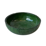Tamegroute Extra Large Bowl | Green | Creeping Fig