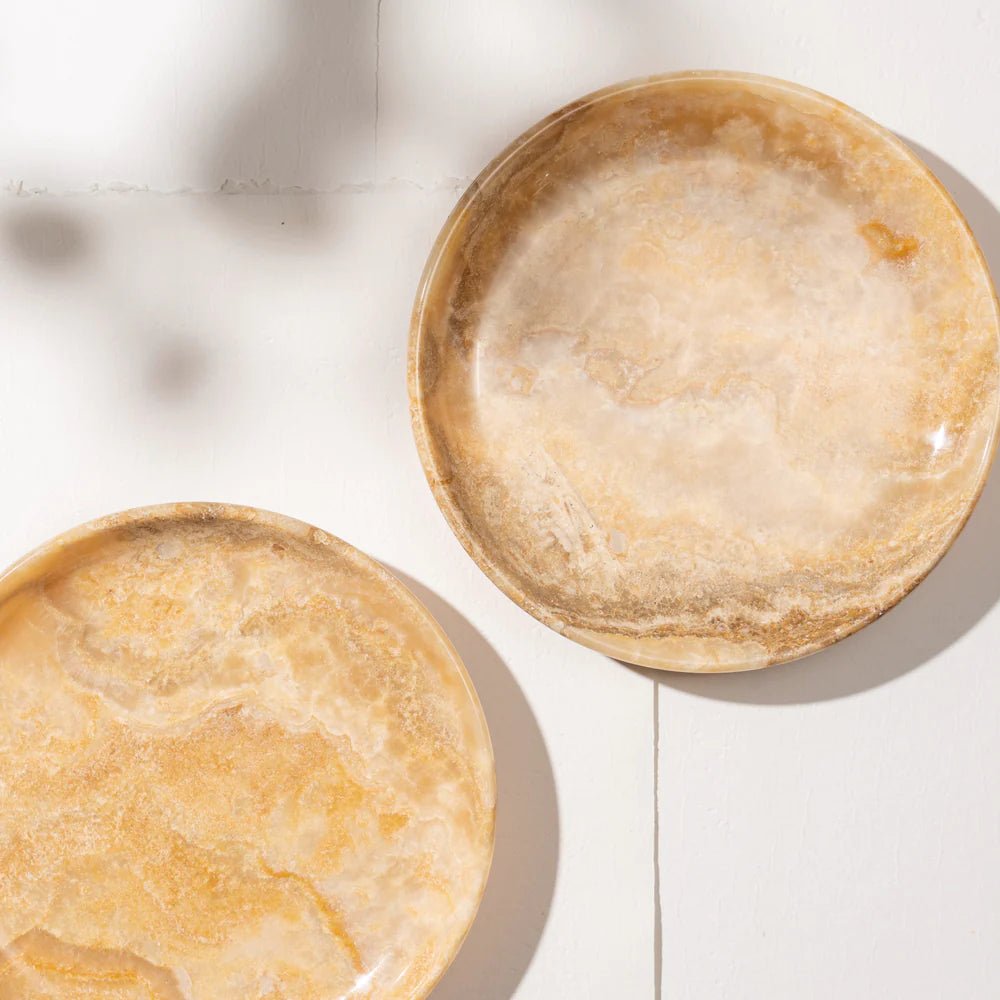VELLA ONYX LARGE PLATE | Creeping Fig