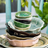 ARABESQUE Small Dip Bowl - Seaweed