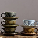 VERA CUP AND SAUCER SET - PISTACHIO (LIGHT GREEN)