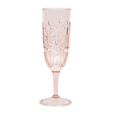 ACRYLIC SCOLLOP FLUTE PINK