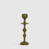 Infinity Candle Holder - Olive Medium
