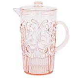 ACRYLIC SCOLLOP PITCHER - PINK