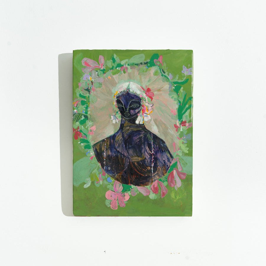 INDIGO FLOWER TILE (Large) | Creeping Fig