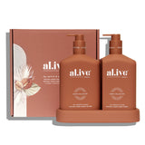 WASH & LOTION DUO + TRAY - FIG, APRICOT & SAGE