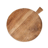 Round Elm Board with Handle