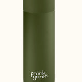 20oz Stainless Steel Ceramic Reusable Bottle with Push Button Lid - Khaki
