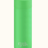 20oz Stainless Steel Ceramic Reusable Bottle with Button Lid -  Neon Green