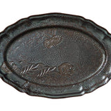 ARABESQUE LARGE OVAL SERVER - FIG