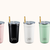Multi-colour reusable party cups - 4 pack