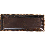 ARABESQUE RECTANGULAR SERVER - COFFEE