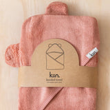 HOODED TOWEL - BLUSH