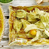 ARABESQUE APPETIZER PLATE - PINEAPPLE